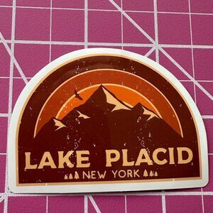 💜13/$13 +Bundle Sticker Sale | Travel Lake Placid NY Waterproof…